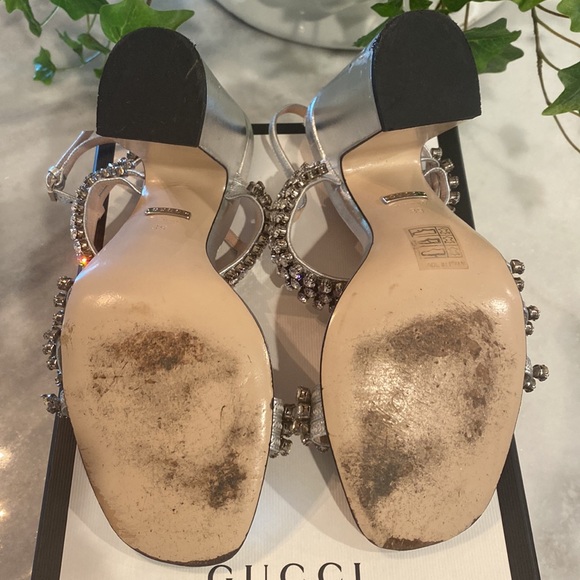 Gucci Argentine Crystal Heels - Picture 4 of 7